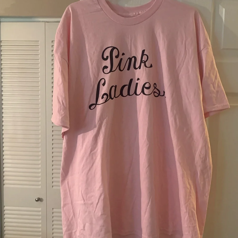 PINK LADY TEE SHIRT INSPIRED BY GREASE, Size XXL NWT NEVER WORN. - Picture 1 of 5